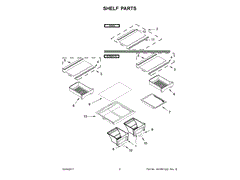 WHIRLPOOL W11105826 WALL BRACKETS & PARTS
