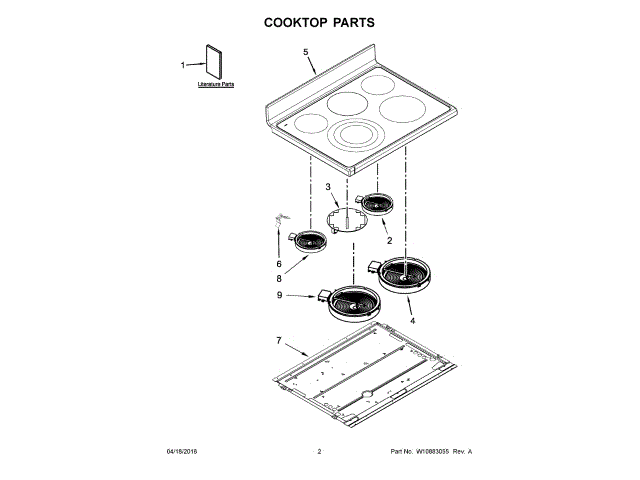 WHIRLPOOL W11172427 CONTROL BOARDS