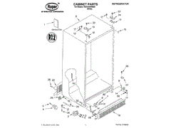 WHIRLPOOL W11167901 SUPPLY AIR GRILLES