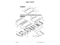 WHIRLPOOL W11167828 WALL BRACKETS & PARTS