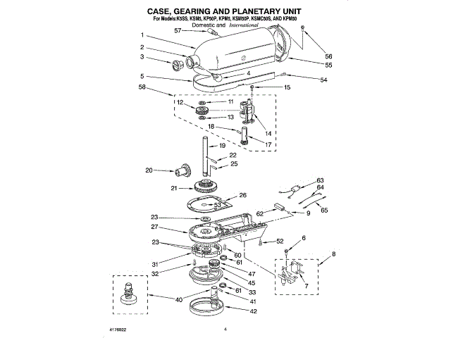WHIRLPOOL W11133645 MOTOR PARTS