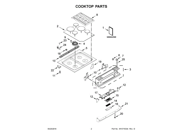WHIRLPOOL W11218703 DUCT BRACKETS