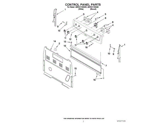 WHIRLPOOL W11219378 CONTROL BOARDS