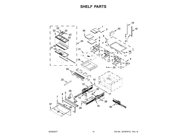 WHIRLPOOL W11215629 AIR CLEANER REPLACEMENT PARTS