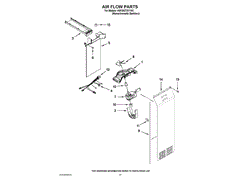 WHIRLPOOL W11232019 AIR CLEANER REPLACEMENT PARTS