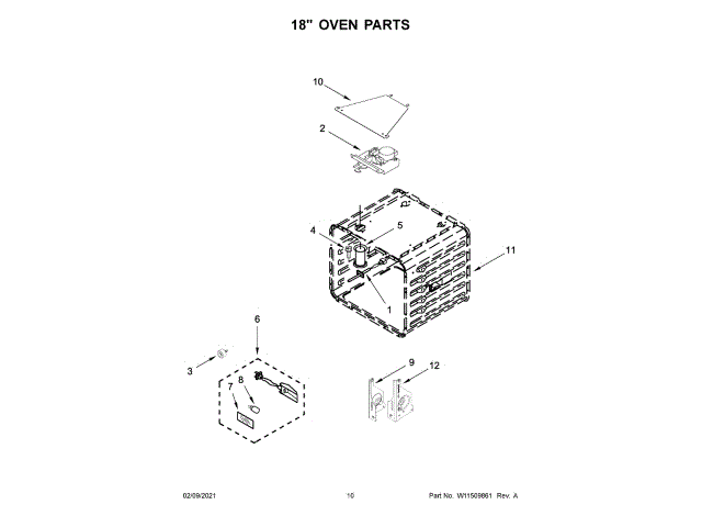 WHIRLPOOL W11233684 HEAT EXCHANGERS