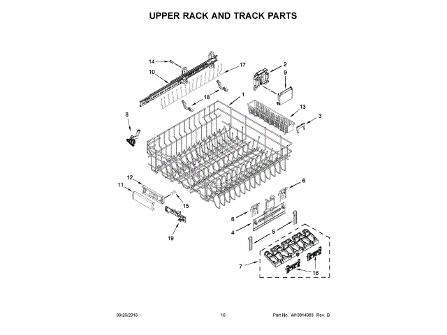 WHIRLPOOL W11240750 GENERAL EQUIPMENT HARDWARE
