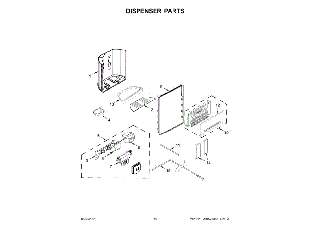 WHIRLPOOL W11239666 CONTROL BOARDS