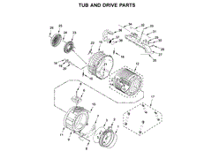 WHIRLPOOL W11269200 AIR CLEANER REPLACEMENT PARTS