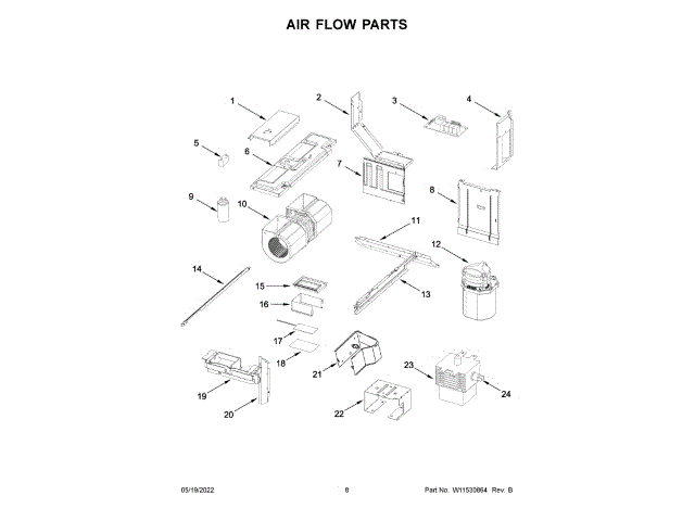 WHIRLPOOL W11286002 CONTROL BOARDS