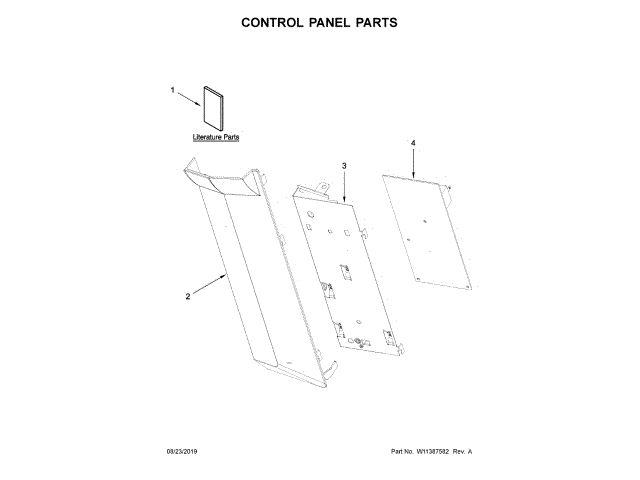 WHIRLPOOL W11249299 CONTROL & CIRCUIT BOARDS