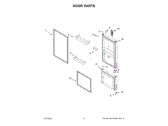 WHIRLPOOL W11291426 AIR CLEANER REPLACEMENT PARTS