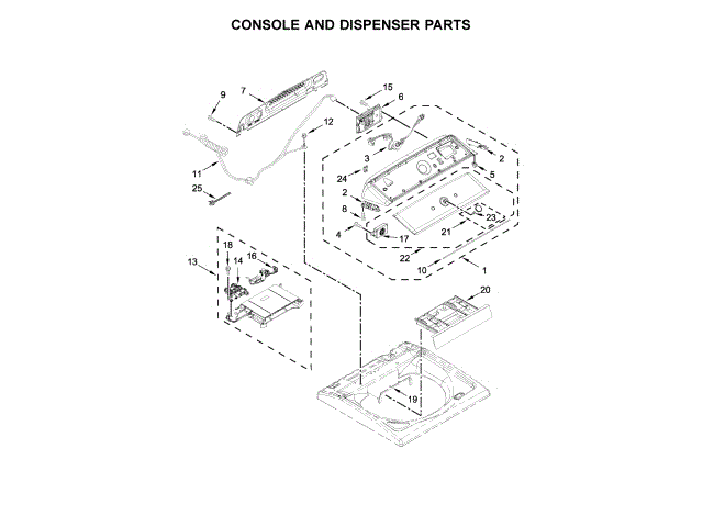 WHIRLPOOL W11248044 CONTROL & CIRCUIT BOARDS