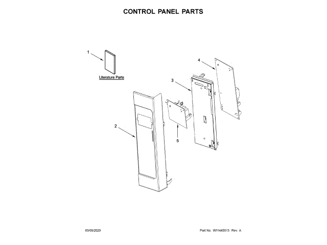 WHIRLPOOL W11256464 CONTROL BOARDS