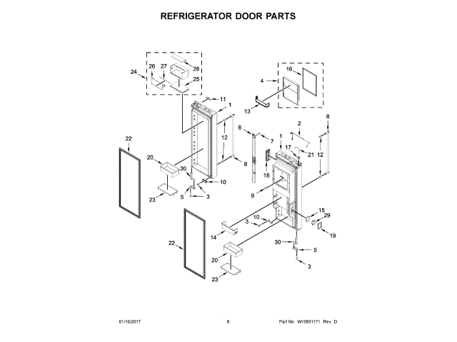 WHIRLPOOL W11291144 RELAYS