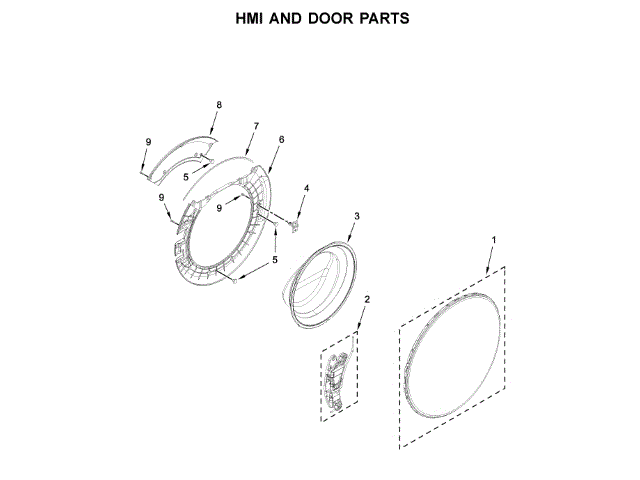 WHIRLPOOL W11256580 AIR CLEANER REPLACEMENT PARTS
