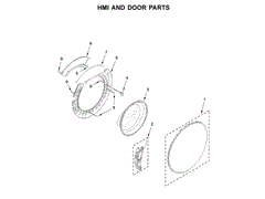 WHIRLPOOL W11256580 AIR CLEANER REPLACEMENT PARTS