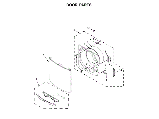 WHIRLPOOL W11310051 BUMPERS