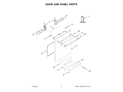 WHIRLPOOL W11323123 HINGES, LATCHES, MOUNTING BRACKETS, CLIPS