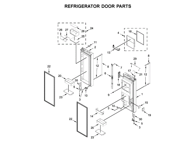WHIRLPOOL W11330486 DISPLAY CONTROL BOARDS