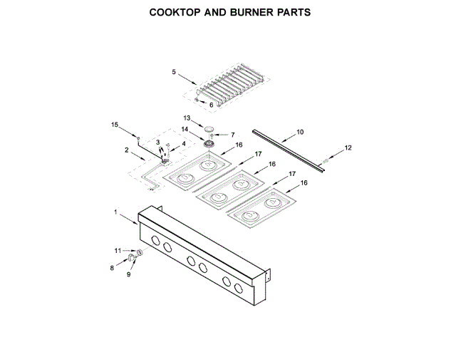 WHIRLPOOL W11337065 AIR CLEANER REPLACEMENT PARTS