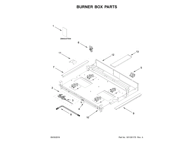 WHIRLPOOL W11344433 WIRING HARNESSES