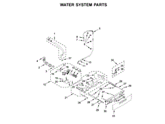 WHIRLPOOL W11321012 AIR CLEANER REPLACEMENT PARTS