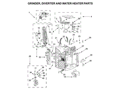 WHIRLPOOL W11363146 MOTOR PARTS