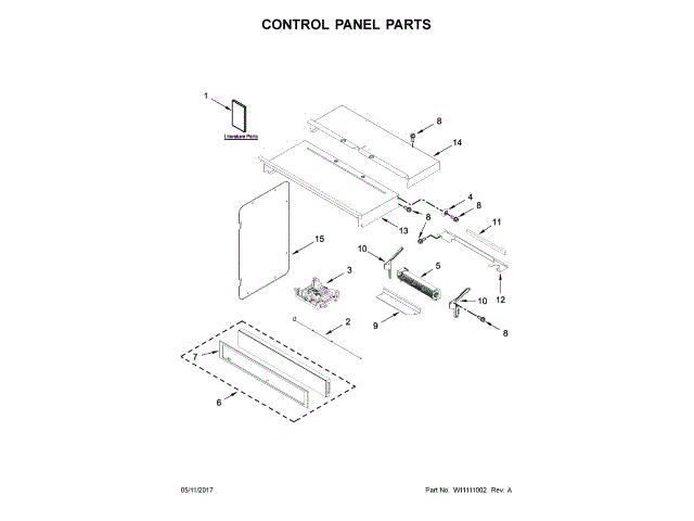 WHIRLPOOL W11353765 CONTROL & CIRCUIT BOARDS