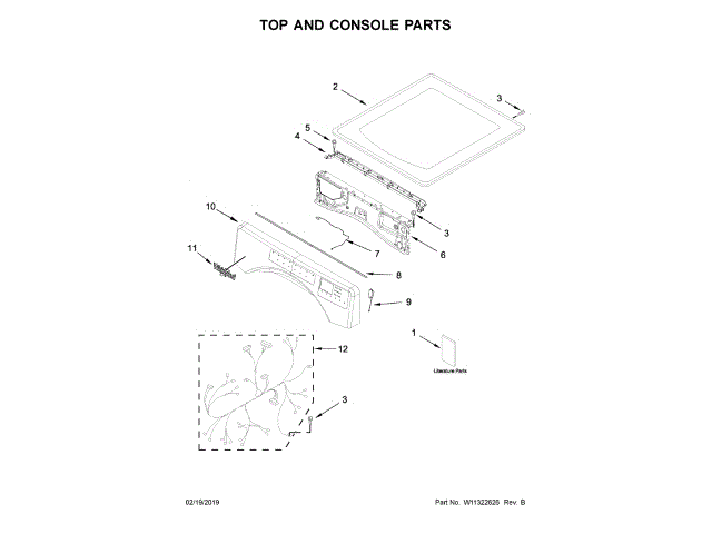 WHIRLPOOL W11367339 DISPLAY CONTROL BOARDS