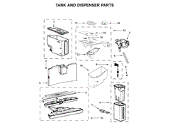 WHIRLPOOL W11363140 WALL BRACKETS & PARTS