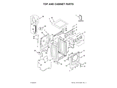 WHIRLPOOL W11352995 WALL BRACKETS & PARTS