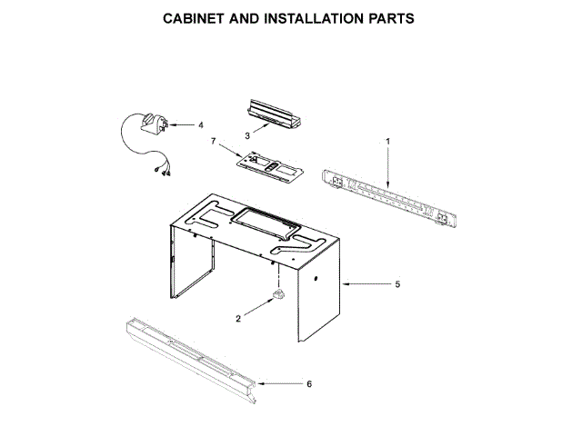 WHIRLPOOL W11350914 MOTOR WIRING HARNESSES