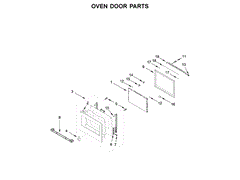 WHIRLPOOL W11349395 AIR CLEANER REPLACEMENT PARTS