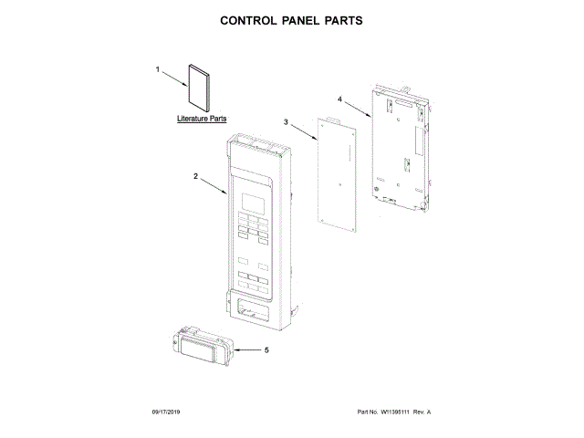 WHIRLPOOL W11386316 CONTROL BOARDS