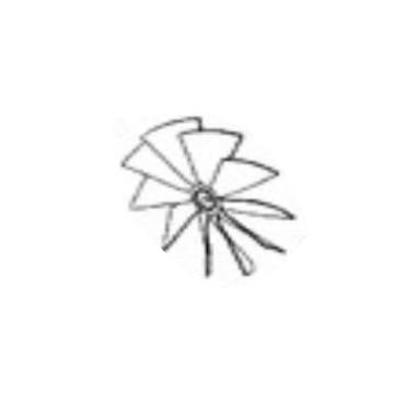 GENERAL ELECTRIC WB02X34646 FAN BLADES
