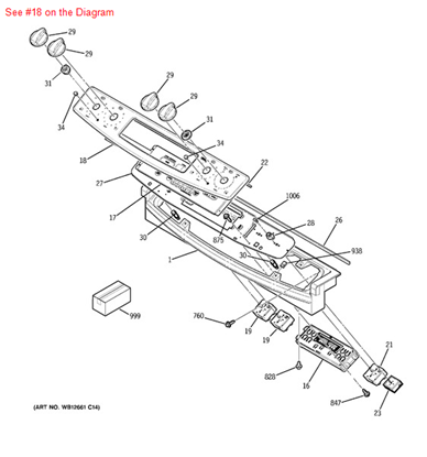 GENERAL ELECTRIC WB27T11079 CONTROL & CIRCUIT BOARDS