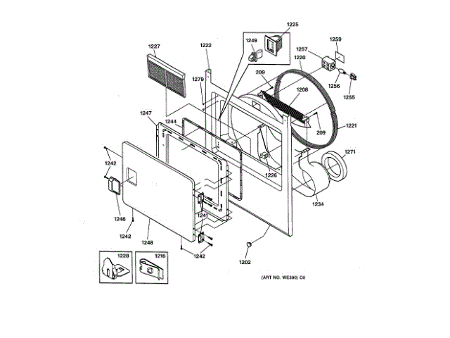 GENERAL ELECTRIC WE04X10058 LIGHTING, CONTROLS & ACCESSORIES