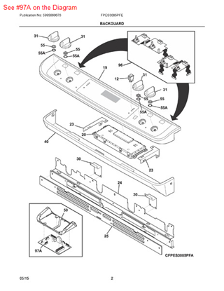 ELECTROLUX 316442081 CONTROL BOARDS