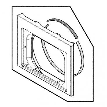 ELECTROLUX 5304517315 WALL BRACKETS & PARTS