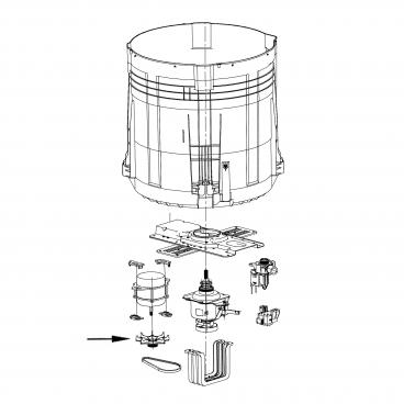 ELECTROLUX 5304516131 MOTOR PULLEYS