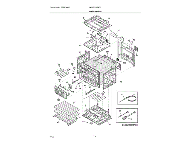 ELECTROLUX 5304530449 FURNACE CONTROL BOARDS