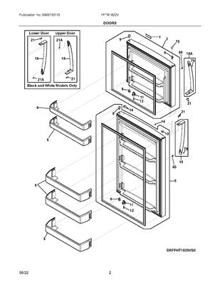 ELECTROLUX 5304530605 GASKETS AND SEALS