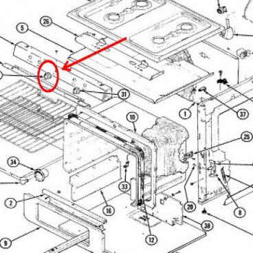 WHIRLPOOL WP7731P018-60 KNOBS AND DIALS