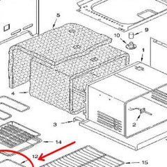 WHIRLPOOL WP77001094 HEATING ELEMENTS