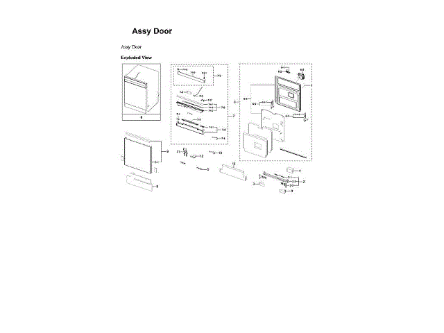 SAMSUNG DD97-00489H AIR CLEANER REPLACEMENT PARTS