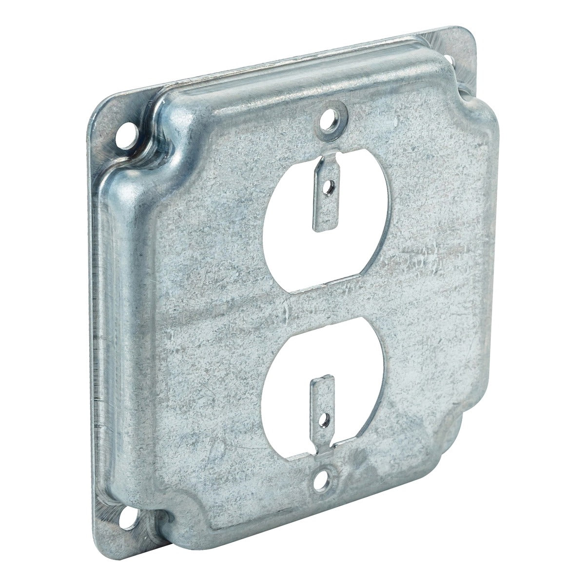 SOUTHWIRE Southwire G1938-UPC Duplex Receptacle 4 in x 4 in Square Device Cover (Each)