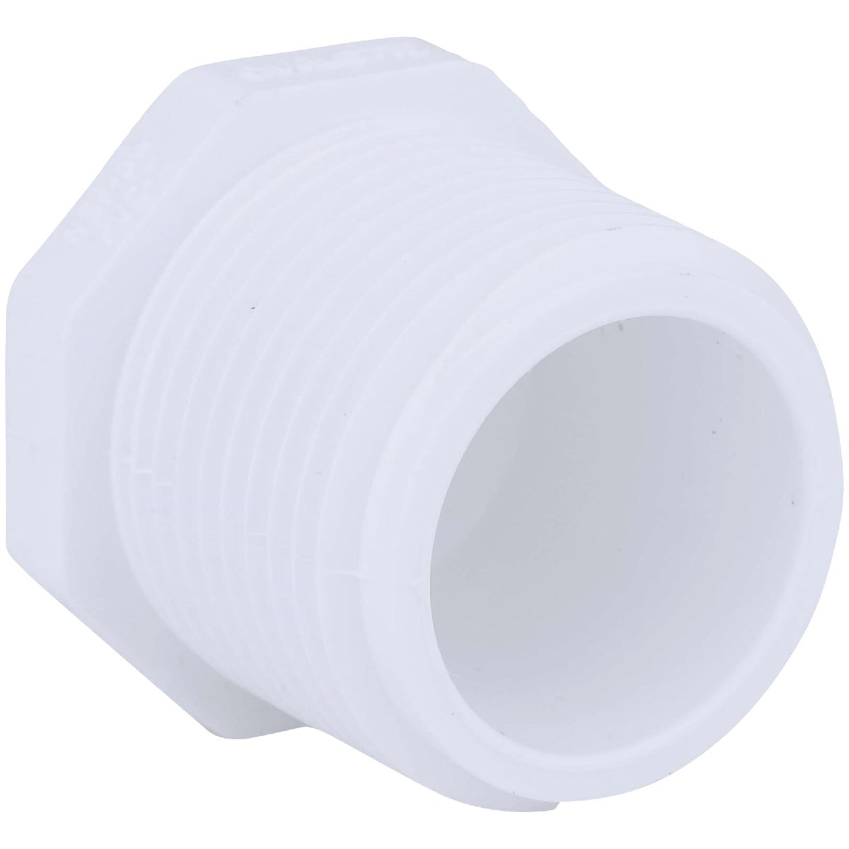 Charlotte Pipe PVC021131000HA Threaded Schedule 40 DWV 1 in. MIP PVC P ...