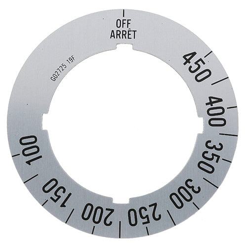 DIAL OVERLAY INSERT for Garland 1314119