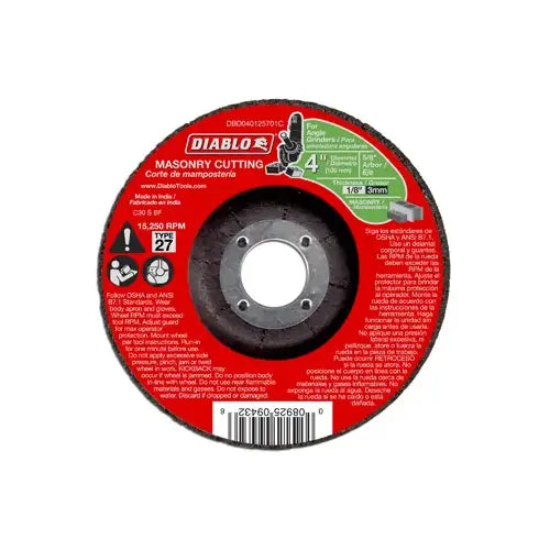 DIABLO DBD040125701C CUT-OFF SAWS & DISCS